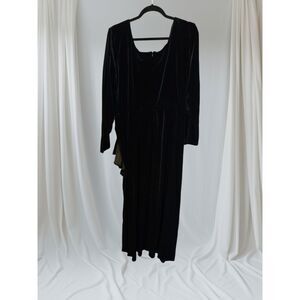 Vtg NOS Jeffrey & Dara Evenings by Tom Barra velvet dress